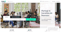 Desktop Screenshot of bureauxapartager.com